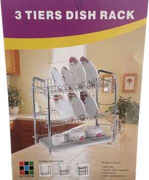 Сушилник за съдове на 3 нива